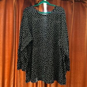 Woman Within Long Sleeve Shirt